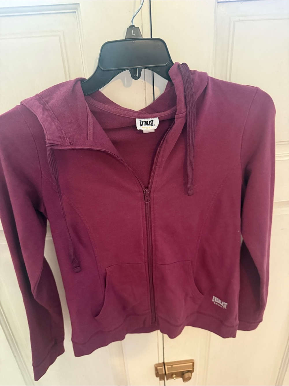 Everlast Women's Plum Full-Zip Hoodie Jacket